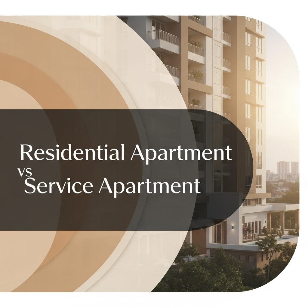 Residential Apartment vs Service Apartment Residential Apartment vs Service Apartment