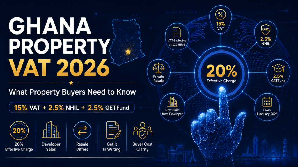 Ghana Real Estate VAT in 2026: What Property Buyers Need to Know